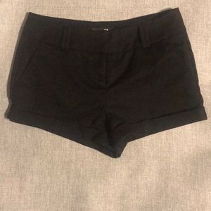 Black Silk Shorts